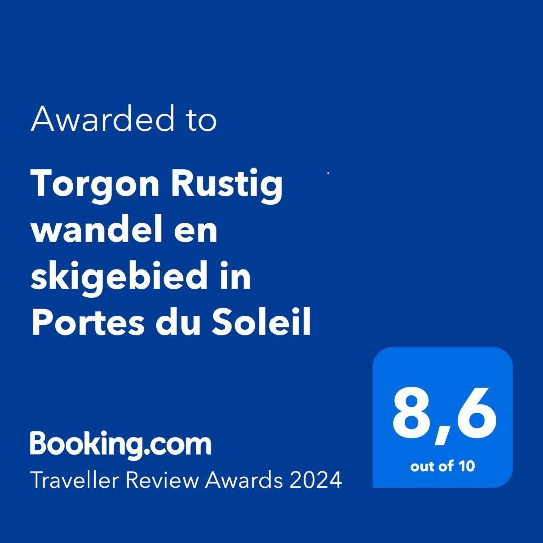 Heerlijke Wandel Of Ski Vakantie In Torgon Portes Du Soleil 外观 照片